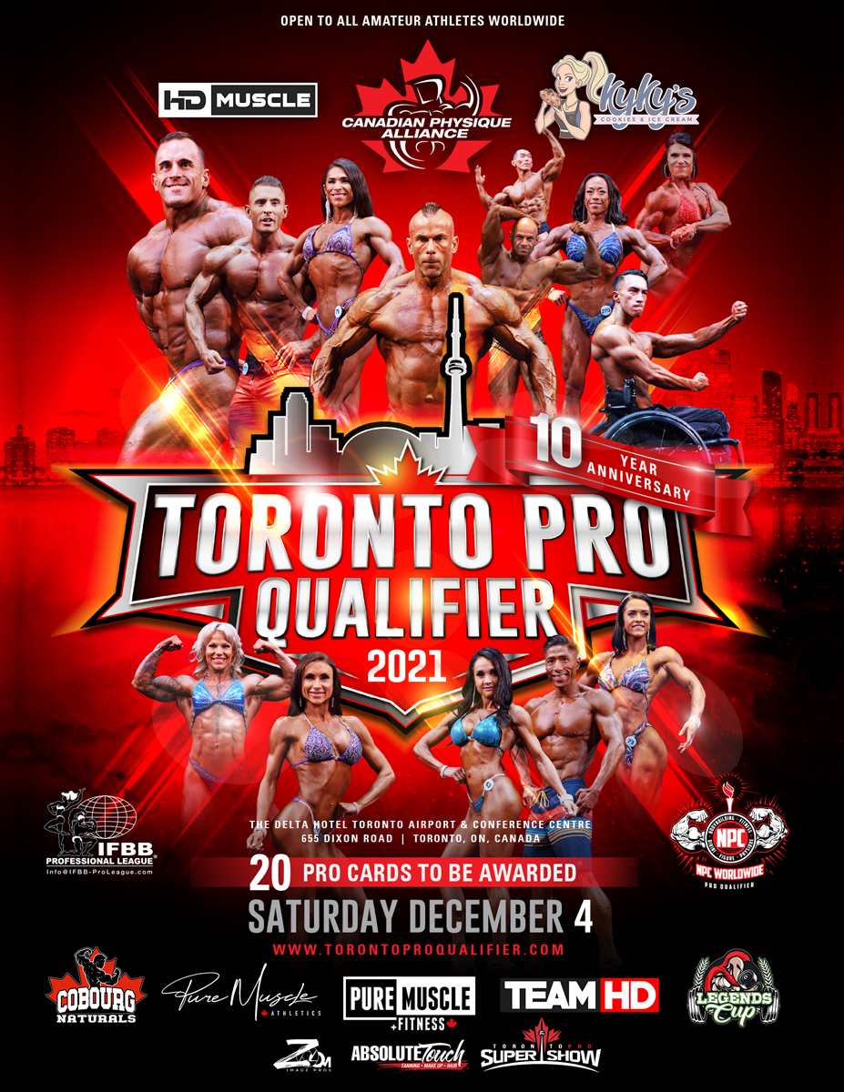 2021 Toronto Pro Qualifier CPA Bodybuilding Physique Figure